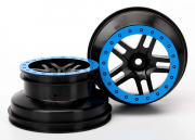 Traxxas Flg SCT Split-Spoke Svart-Bl 2.2/3.0' 4WD/2WD Bak (2)