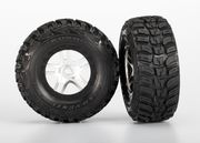 Traxxas Dck & Flg Kumho/S-Spoke Krom-Svart (14mm) (2)