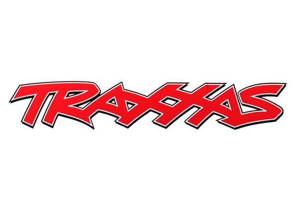 Traxxas Utskuren Vinyldekal Röd 250mm
