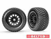 Traxxas Däck & Fälg Gravix Förstärkta / XRT Race Svart (2)