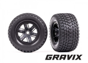 Traxxas Dck & Flg Gravix/X-Maxx Svart (2)