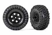 Traxxas Dck & Flg Canyon Trail/Bronco 2021 Svart 1.9" (2)