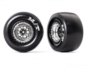 Traxxas Dck & Flg Bak Krom Mickey Thompson (2) Drag Slash