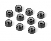 HUDY Lsmutter Aluminium M4 Svart (10)