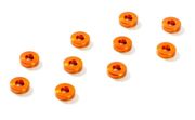 Shims alum 3x7x2mm Orange (10)