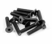 XRAY Skruv Insex Frsnkt M4x20 (10)