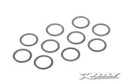 Bricka stl 16 x 20 x 0.5 mm (10)