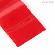 DynoMAX Krympslang Röd Transparent D35/B55mm x 1m