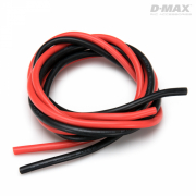 Kabel Röd & Svart 12AWG D2.8/4.6mm x 1m