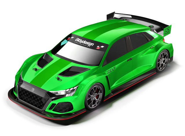 Bittydesign A3-F Kaross FWD 1/10 190mm