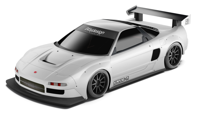 Bittydesign KANJO-N Kaross 1/28 Mini-Z (Omålad)