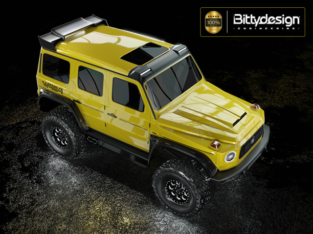 W464 1/18 TRAXXAS TRX-4M (Omålad/Klippt)