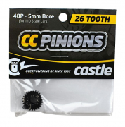 CASTLE Pinion 26T - 48 pitch - 5mm hl