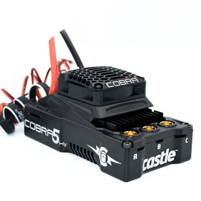 Castle Cobra 5 HV 12S ESC 20A Peak BEC 1/4-1/5