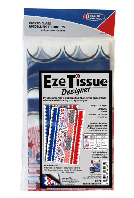 Deluxe Eze Tissue Japanpapper Designer 2st