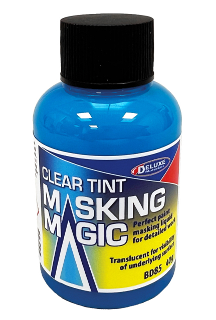 Deluxe materials Masking Magic BlåTransparent 40gr