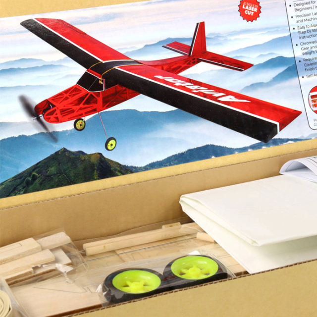 DPR Aviator R/C EP Trainer 120cm Balsabyggsats