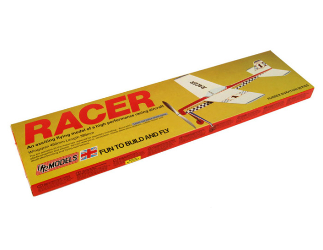 DPR Racer Friflyg Gummibandsmotor Balsabyggsats