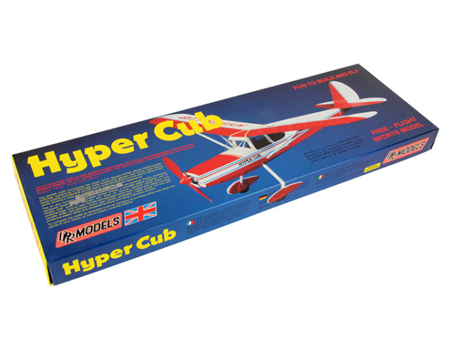 DPR Hyper Cub Friflyg Gummisnoddmotor Balsabyggsats