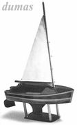Sailboat 305mm Trbyggsats
