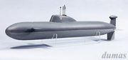 Akula U-Båt 838mm Byggsats