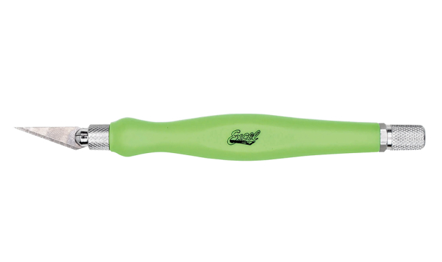 Excel Kniv K26 Grön Fitgrip