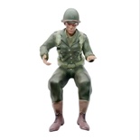 Förare Soldat Willys MB