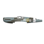 Volantex Kropp Spitfire 400mm Grå