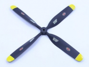 FMS Propeller 10,5x8 4-Bladig fr P-47 Razorback 980mm