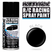 Hobbynox Svart R/C Racing Spray F�rg 150 ml