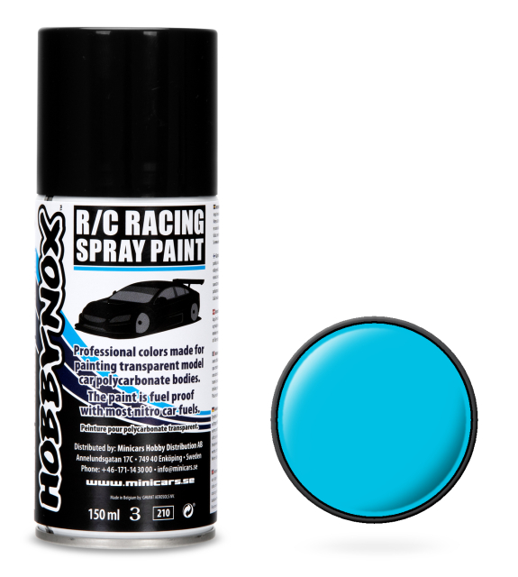 Hobbynox Ljus Blå R/C Racing Spray Färg 150 ml