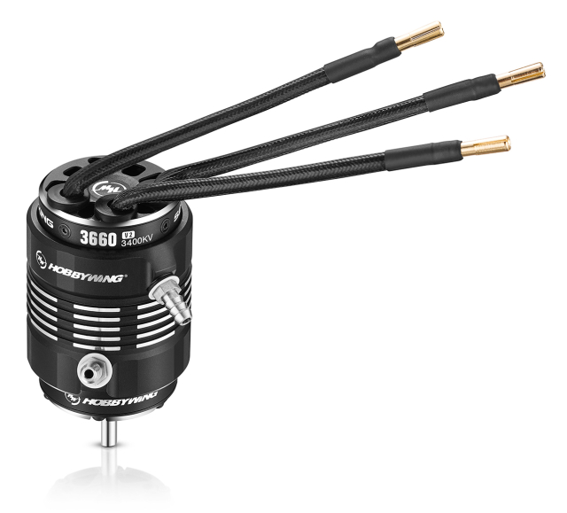 Motor Seaking 3660SL 3400kV Black V2 Båt 2-3S