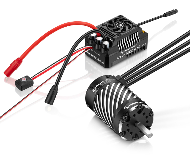 Hobbywing EzRun Combo MAX5 HV Plus G2 - 56118SL 1600kV