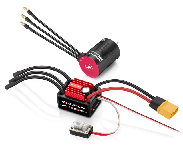 Hobbywing QuicRun Combo WP 12BL45 G2 - 2840SL 4700kV 1/14-1/16