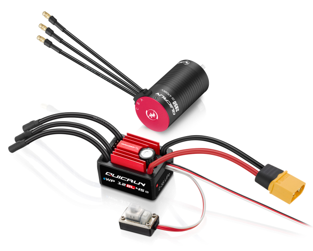 Hobbywing QuicRun Combo WP 12BL45 G2 - 2850SL 4700kV 1/14-1/12