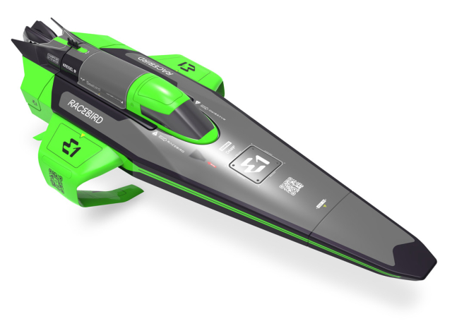 Joysway RaceBird Lite E1 Bärplansbåt 1/1RTR Grön