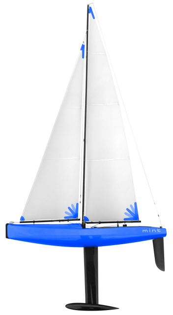Joysway Segelbåt Mint IOM PNP Pearl Blå