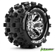 Däck & Fälg MT-MCROSS 2,8" Krom 1/2-Offset (2)