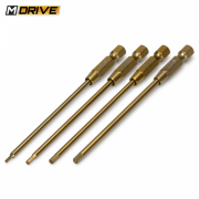 M-DRIVE Power Tool Bits Set Insex 1.5, 2, 2.5, 3mm