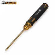 M-Drive PRO TiN Insexnyckel med Kula - 3.0mm