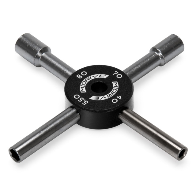 M-DRIVE Multi-Mutterverktyg - 4, 5.5, 7 & 8mm