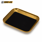 M-DRIVE Skruv & Mutter Bricka Magnetisk Guld 106x88mm
