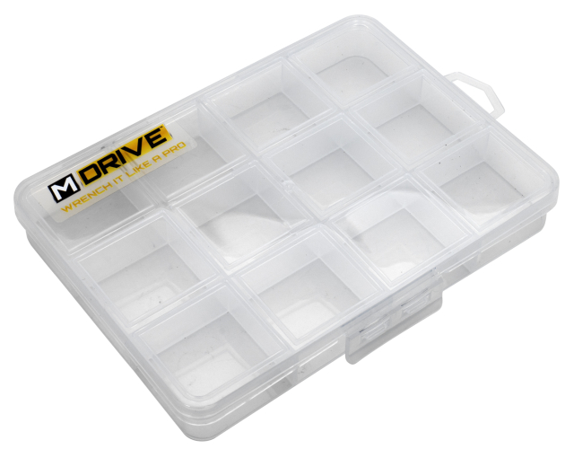 M-Drive Sortimentslåda 12-fack - 135x98x17mm