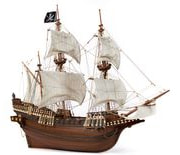 OcCre Buccaneer 1/100 Piratskepp 565mm
