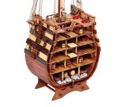OcCre Santisima Trinidad 1/90 Skepp 90mm Genomskärning