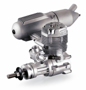 O.S. MAX-65AX 10.63cc 2-Takts Flygmotor med Ljuddämpare