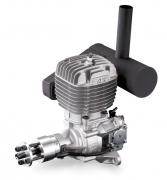 O.S. GT60 60cc 2-Takts Bensinmotor med Ljuddämpare