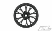 Pro-Line Pomona Drag Spec 2.2'' Svart fälg fram Slash 2WD