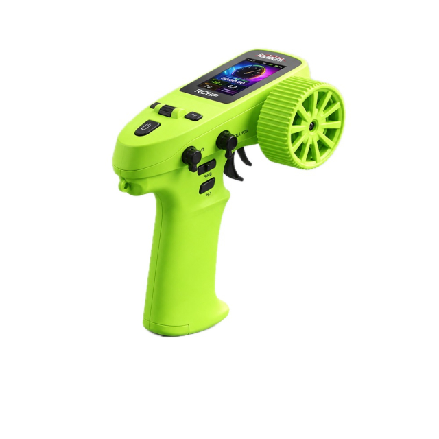 RadioLink RC8P RC Sändare med 2x R8FG mottagare – Neon Green