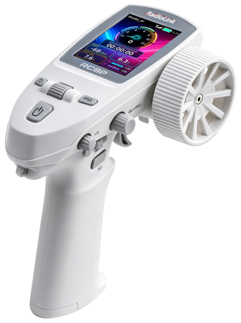 RadioLink RC8P RC Sändare med 2x R8FG mottagare – Pearl White